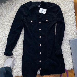 Black corduroy jacket